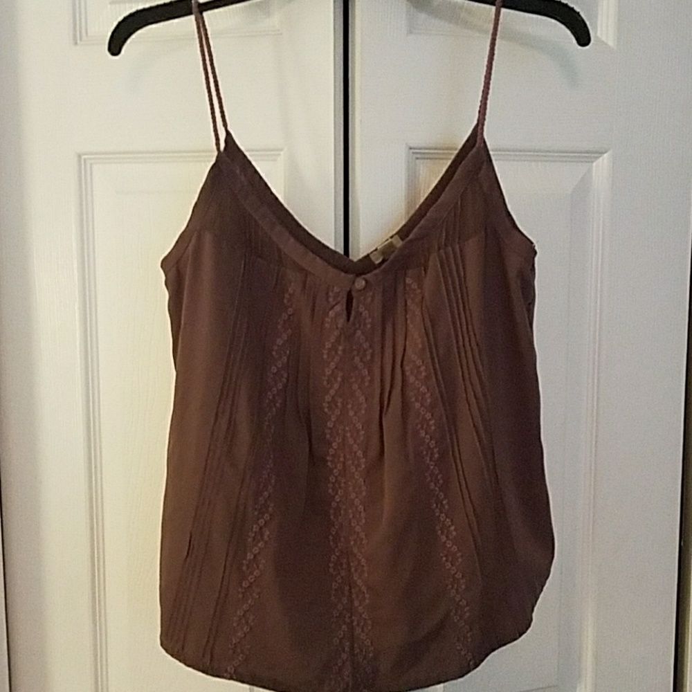 Dark purple tank